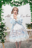 Alice Girl ~Angel Print 2.0 Girl's Room Lolita OP -Pre-order