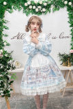 Alice Girl ~Angel Print 2.0 Girl's Room Lolita Apron Lolita Accessories