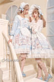 Alice Girl ~Angel 2.0 Girl's Room Lolita JSK - Light Blue Size S In Stock