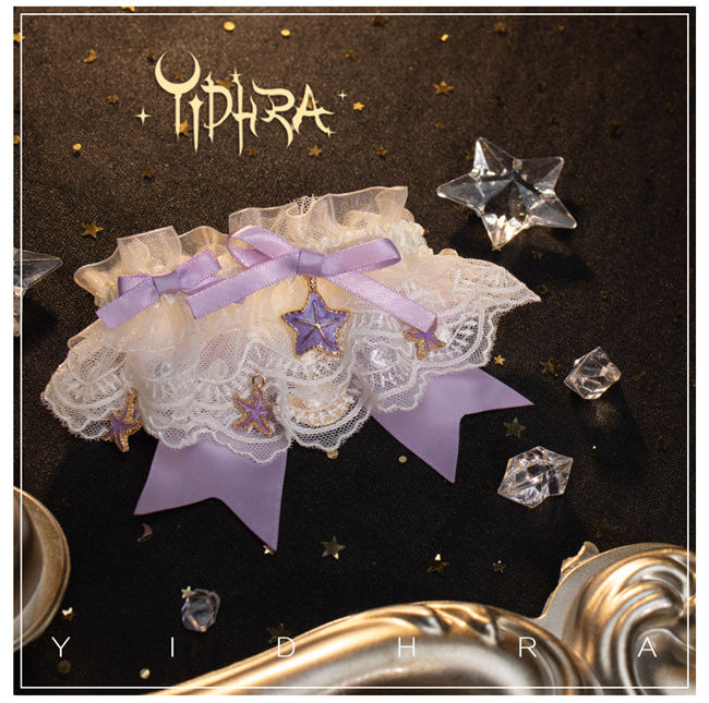 Yidhra Lolita ~Akuya Tears of the Sea~ Ocean Series Lolita Socks-Pre-order