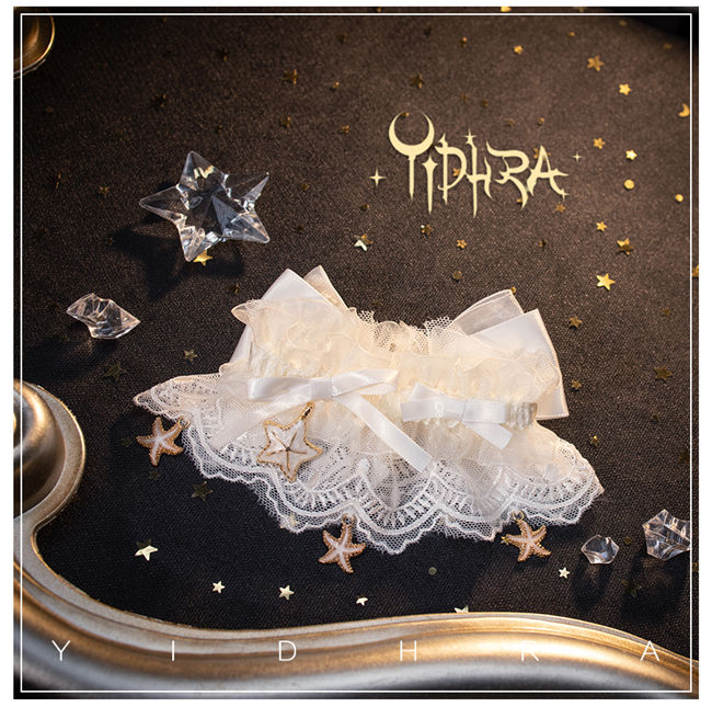 Yidhra Lolita ~Akuya Tears of the Sea~ Ocean Series Lolita Socks-Pre-order