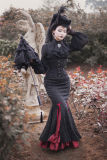 Surface Spell ~Lorelai Gothic Lolita Fishtail Skirt