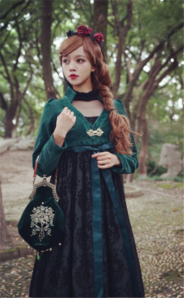 Surface Spell ~Josephine Gothic Lolita Coat Custom-tailor Available