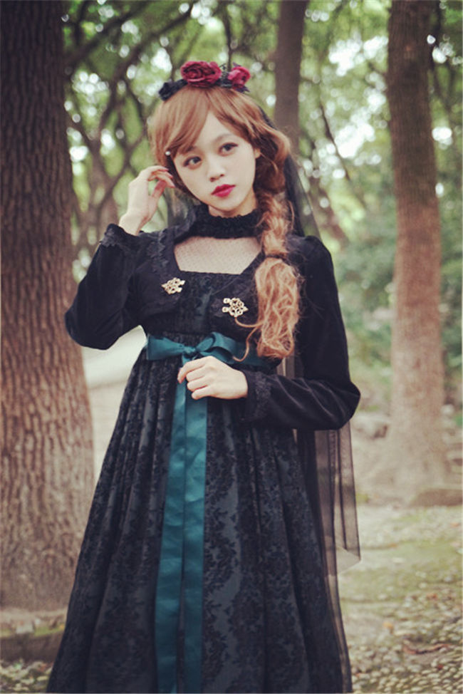 Surface Spell ~Josephine Gothic Lolita Coat Custom-tailor Available