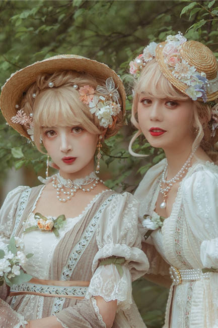 Miss Point ~ Salley Garden Lolita Accessories Necklace/Brooch/Hat