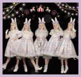 The Rainbow Circus~ Sweet Lolita OP-Ready Made