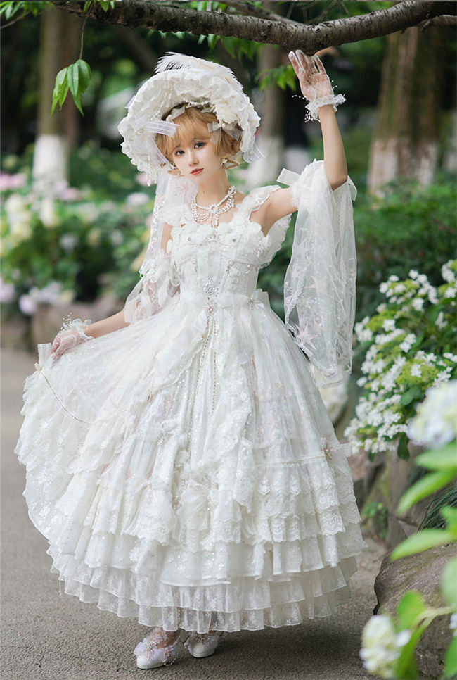 Cat Fairy Heaven's Wedding Dress ~Tea Party Lolita Accessories -Ready MADE