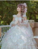 Heaven's Wedding Dress ~Tea Party Lolita JSK -Ready MADE