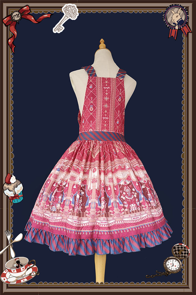 Infanta ~Animal Show Lolita Salopette- Ready Made