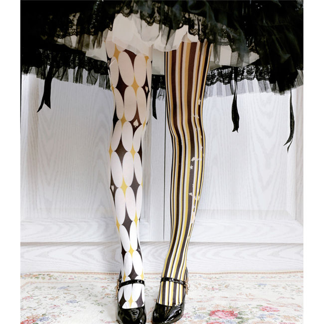 Ruby Rabbit ~Clown Halloween~ Lolita Tights