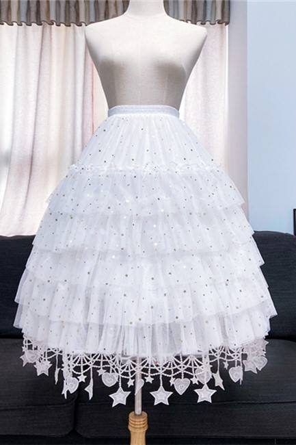 65cm Star Yarn Lolita Petticoat Length Adjustable