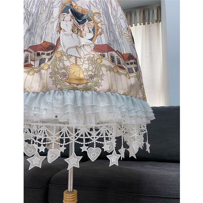 65cm Star Yarn Lolita Petticoat Length Adjustable