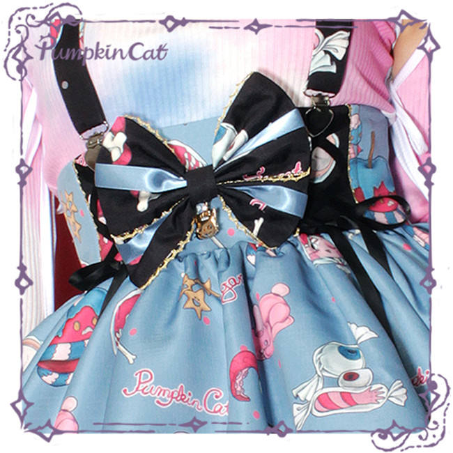 Pumpkin Cat ~Creepy Sugar Lolita Accessories-Ready Made