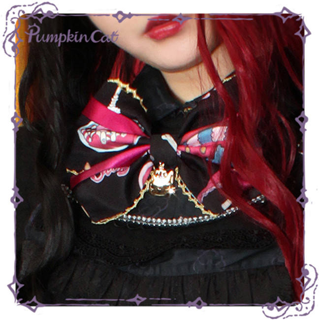 Pumpkin Cat ~Creepy Sugar Lolita Accessories-Ready Made