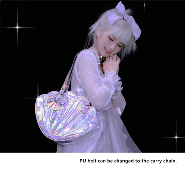 Loris~ Big Flash Shell Radiation Color-changing Lolita Bag