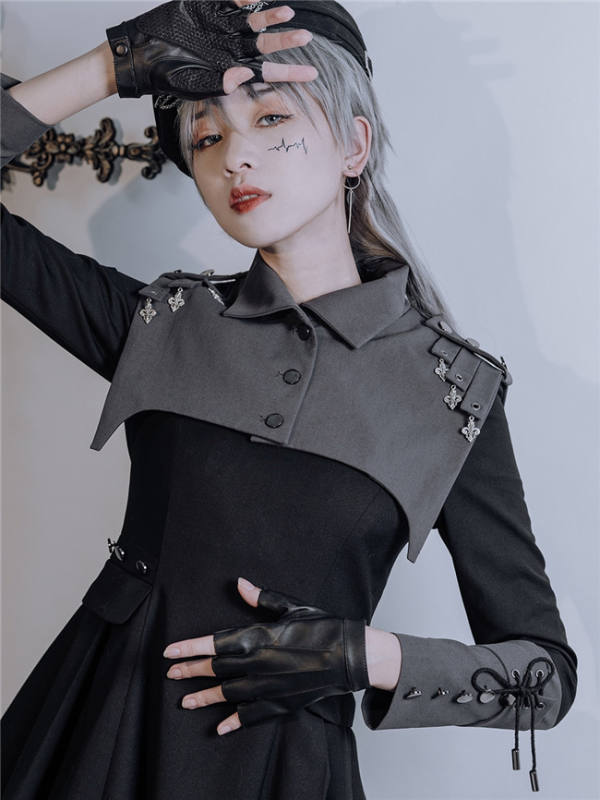 Foxtrot Lolita ~The Principle of Strengths Military Lolita OP -Ready Made