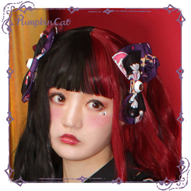 Pumpkin Cat ~Creepy Sugar Lolita Accessories-Ready Made