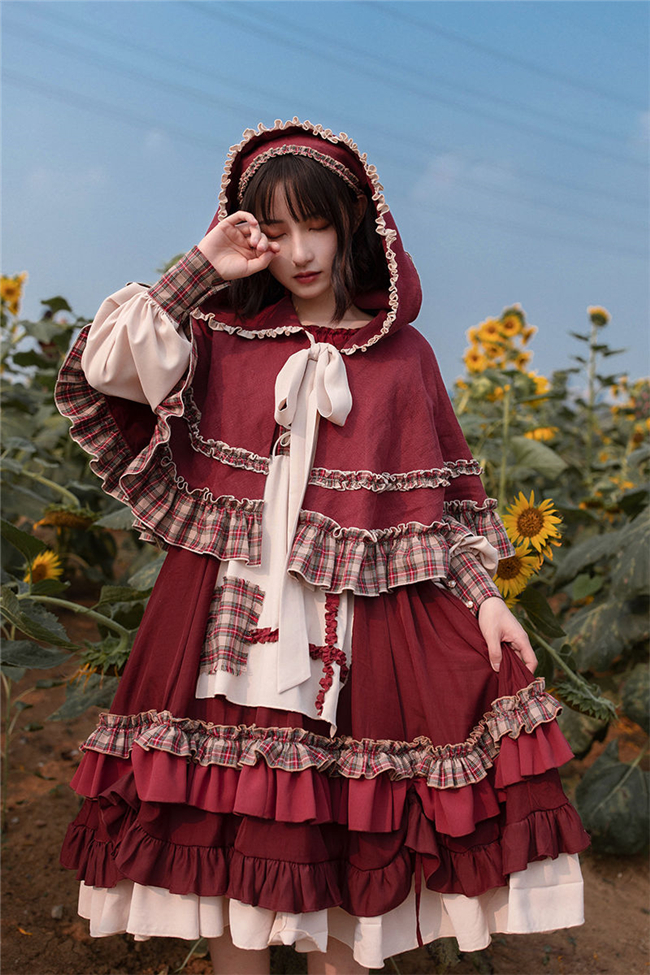 With Riding Hood Lolita OP/Cape