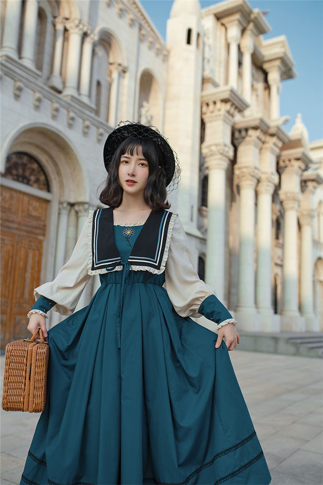 With PUJI ~River Seine Lolita OP-Pre-order