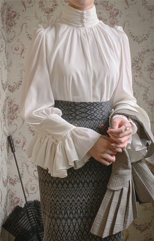 Foxtrot Lolita~ Scarlet Secret~  Lolita Blouse