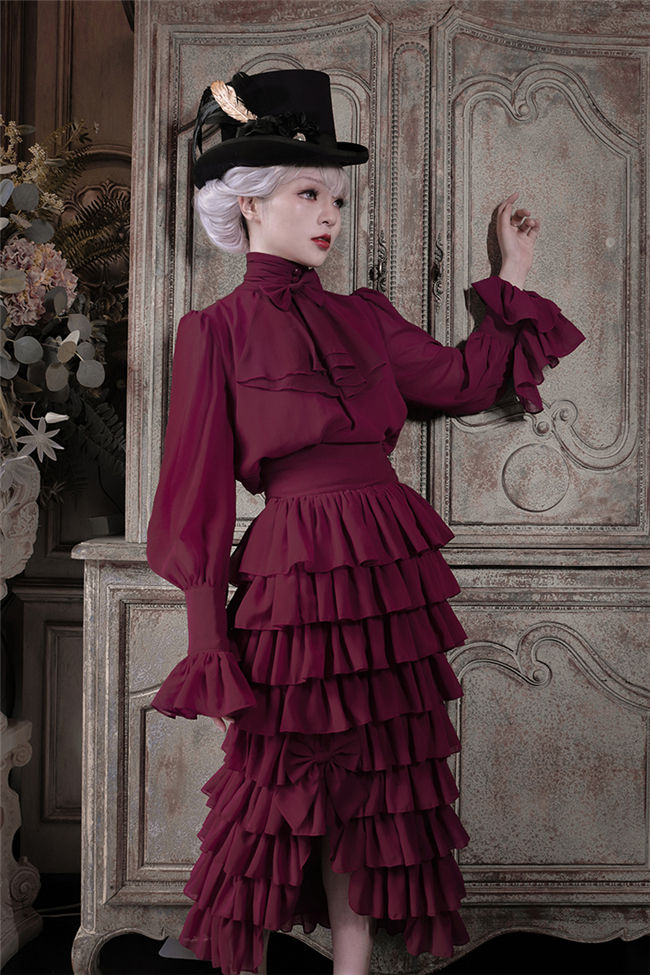 Foxtrot Lolita~Scarlet Secret~  Lolita Vest+Skirt