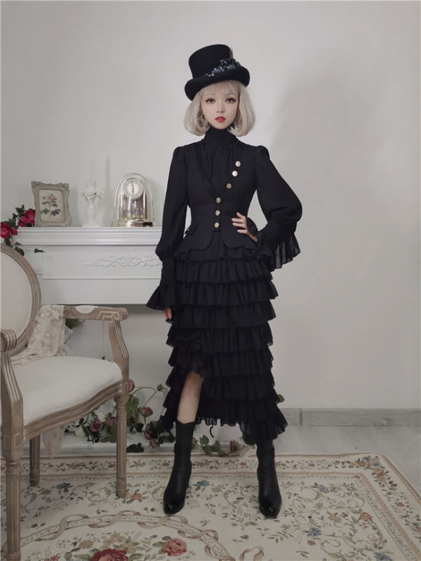Foxtrot Lolita~Scarlet Secret~  Lolita Vest+Skirt