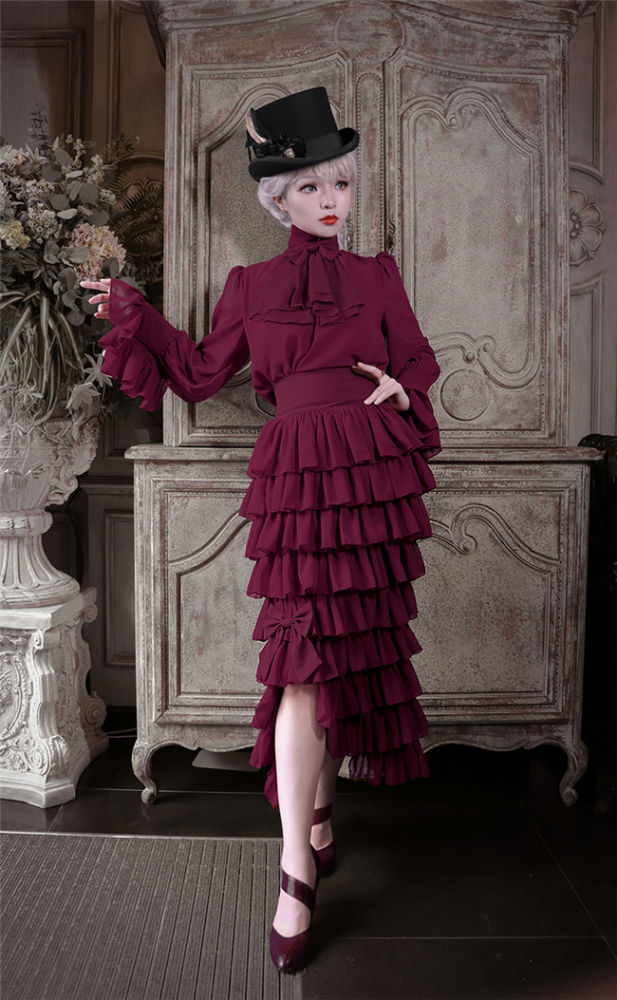 Foxtrot Lolita~Scarlet Secret~  Lolita Vest+Skirt