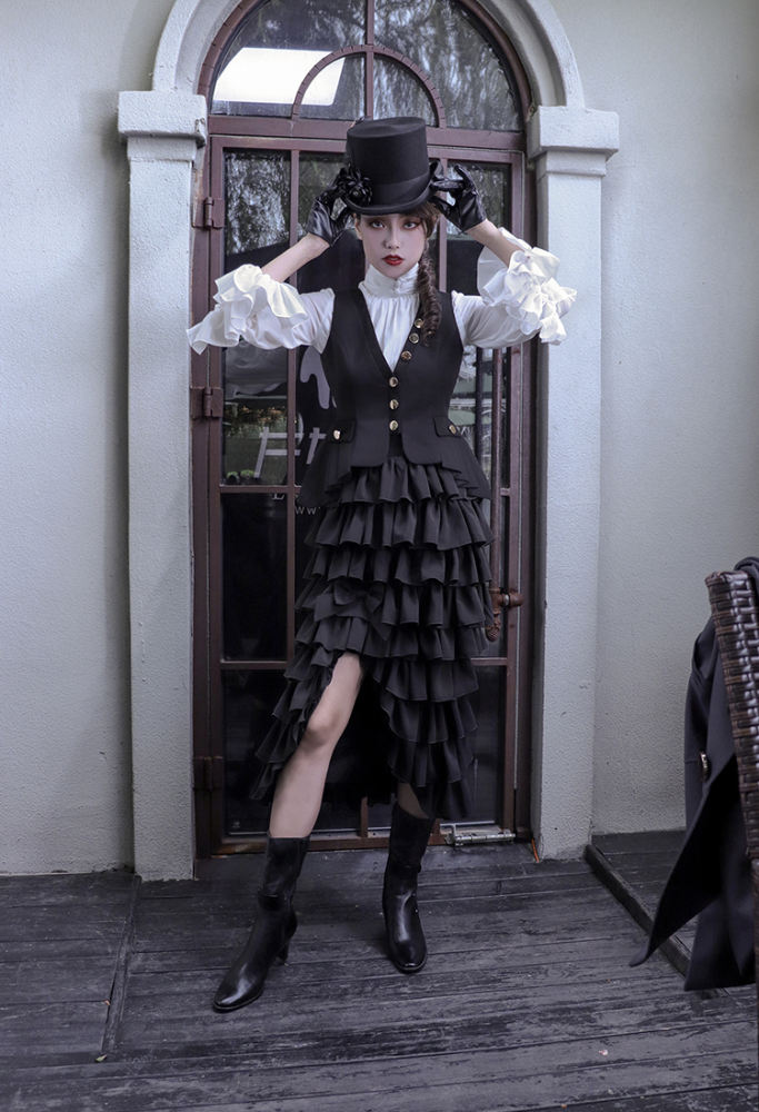 Foxtrot Lolita~ Scarlet Secret~  Lolita Blouse