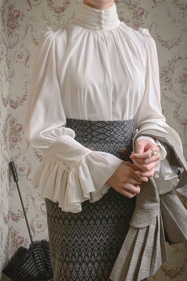 Foxtrot Lolita~ Scarlet Secret~  Lolita Blouse