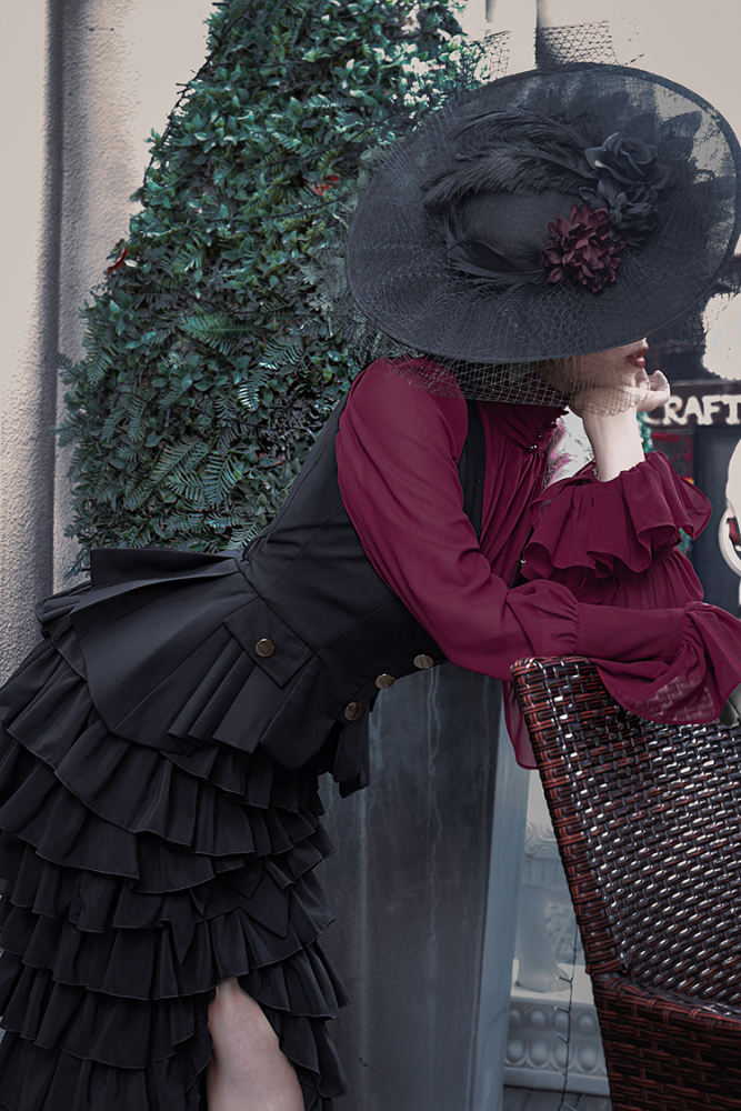 Foxtrot Lolita~ Scarlet Secret~  Lolita Blouse