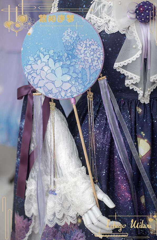 Ichigomikou ~Purple Delusion~ Lolita Accessories -Ready Made