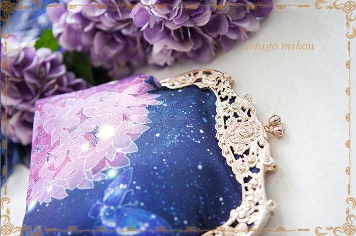 Ichigomikou ~Purple Delusion~ Lolita Accessories -Ready Made