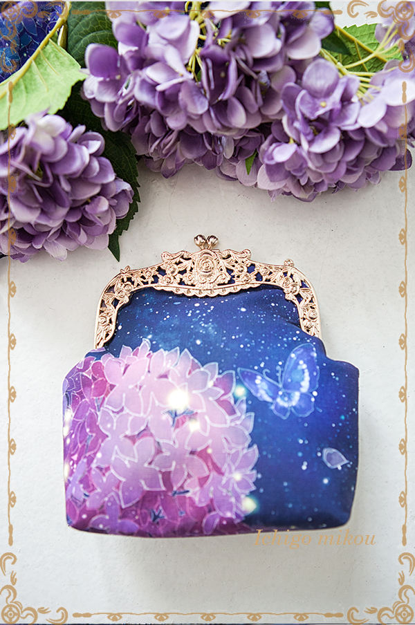 Ichigomikou ~Purple Delusion~ Lolita Accessories -Ready Made