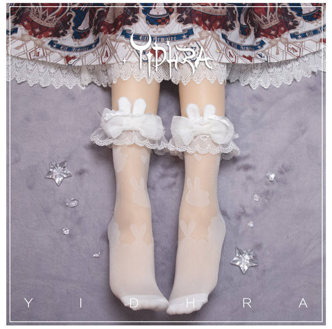 Yidhra Lolita ~Rabbit Ears~ Lolita Socks/ Anklets