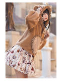 Honey Machine ~Bear Hug Sweet Bunny~ Lolita Winter Coat