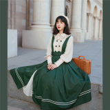 With PUJI ~Jingjing Old School Dress-Pre-order