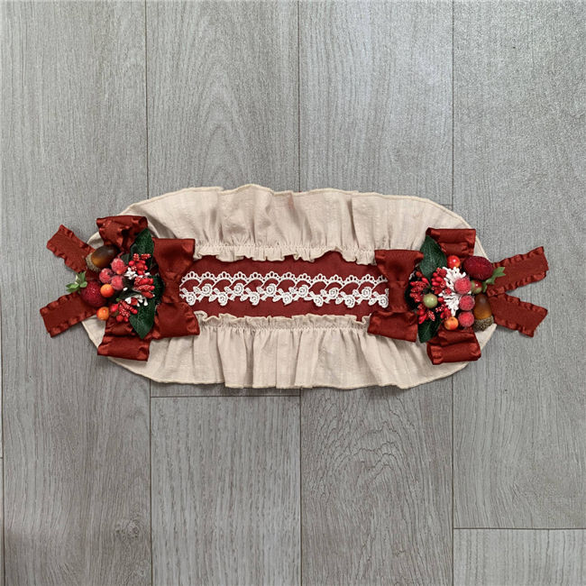 Annie Parcel ~Berry Maiden~Little Red Riding Hood Lolita Cape/Apron/ Accessories
