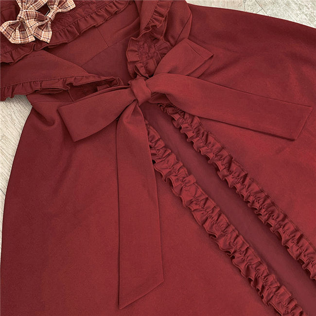 Annie Parcel ~Berry Maiden~Little Red Riding Hood Lolita Cape/Apron/ Accessories