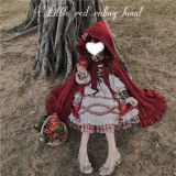 Annie Parcel ~Little Red Riding Hood Vintage Lolita Cape