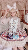 Annie Parcel ~Showa Bunny Lolita JSK Red Size S - In Stock
