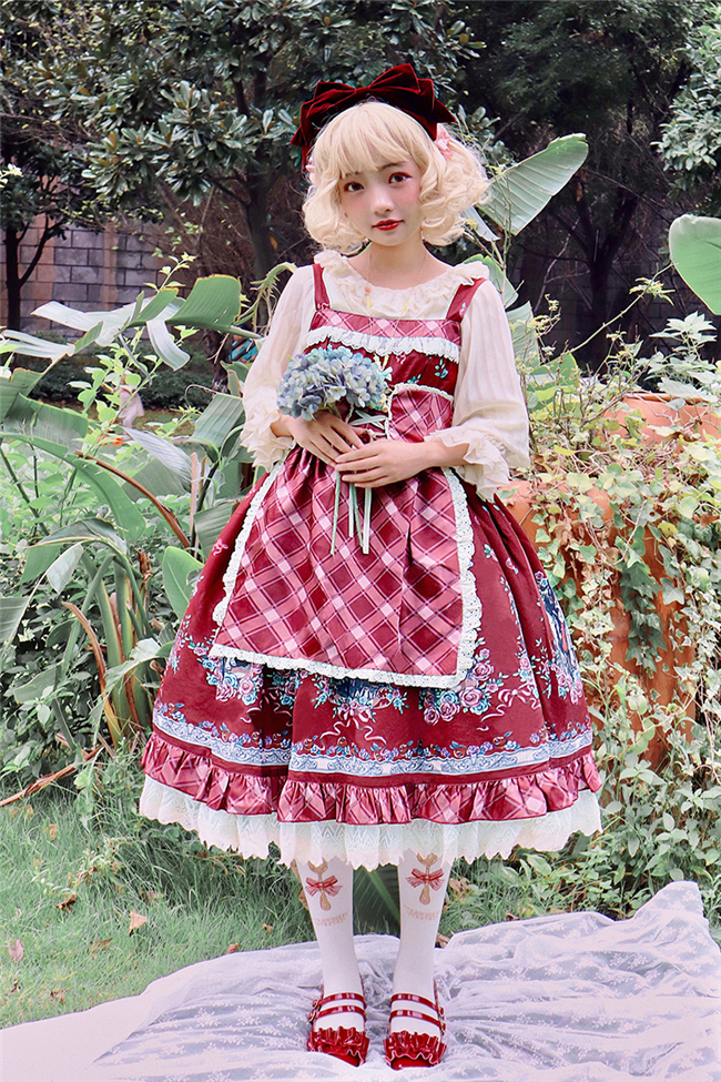 Infanta ~Little Red Riding Hood Lolita JSK