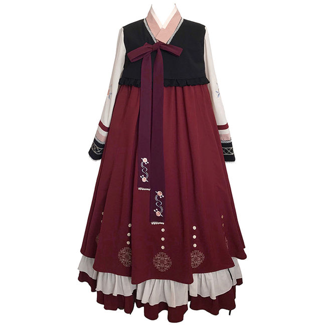 With PUJI ~Magpie Qi Lolita JSK Set-Ready made