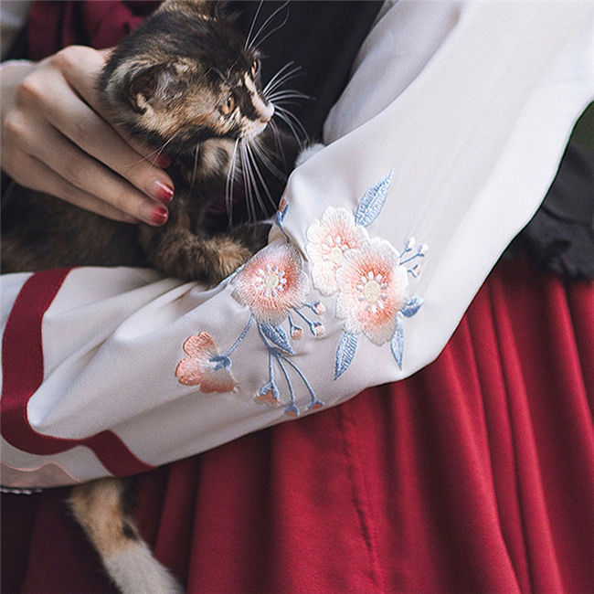 With PUJI ~Magpie Qi Lolita JSK Set-Ready made