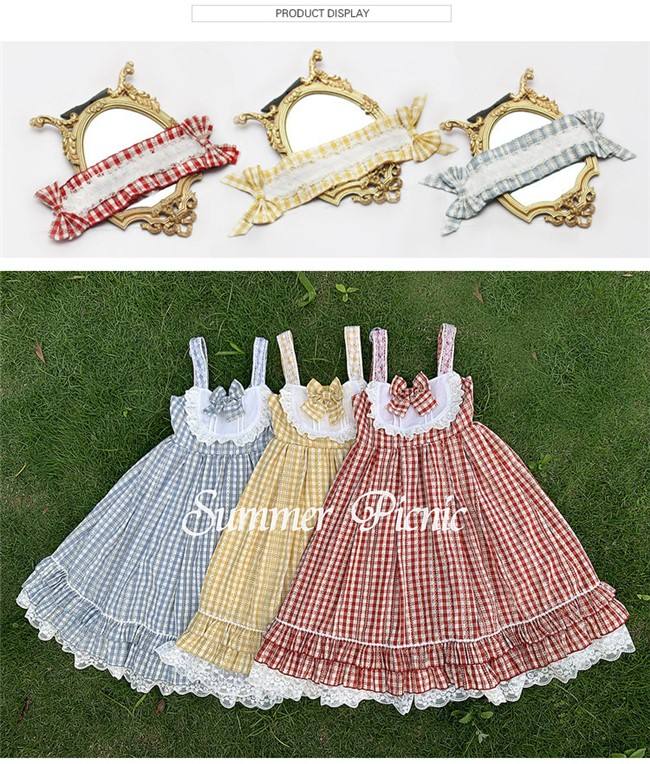 Annie Parcel ~Summer Picnic Lolita JSK