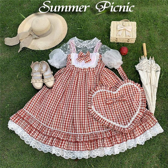 Annie Parcel ~Summer Picnic Lolita JSK