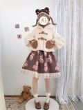 Alice Girl ~Jelly Bear Winter Lolita Coat -Ready Made