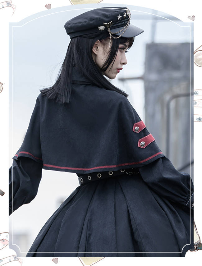 Ying Luo Fu~Execution Officer~ Lolita Top+ Skirt Set