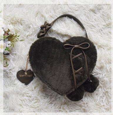 Repair of Love/Star~ Sweet Lolita Fur Hand Bag/Cross-body Bag