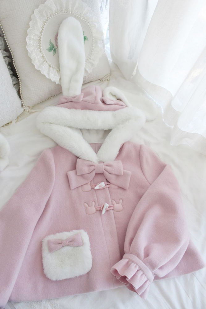 Alice girl Soft Candy Rabbit Sweet Lolita Short Coat