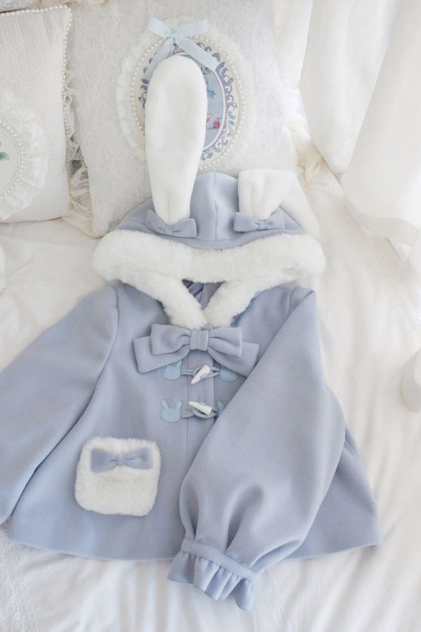 Alice girl Soft Candy Rabbit Sweet Lolita Short Coat